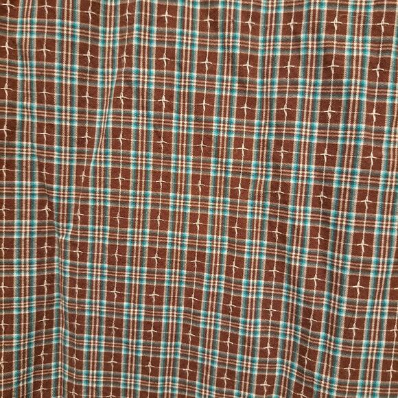 Panhandle Rough Stock long-sleeved Cowboy Western button-up shirt pearl snaps XL - Picture 3 of 9